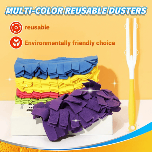 Luhaka®✨ 360° Electrostatic Duster Refills — The Sustainable Choice for a Dust-Free Home
