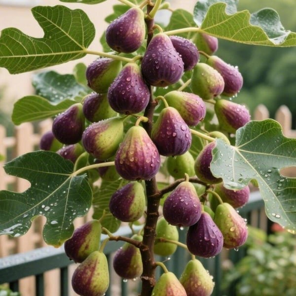 🏆 New Harvest🌿Brown Turkey Fig Seeds –High Yield & Easy to Grow (Container Friendly & 99% Germination)