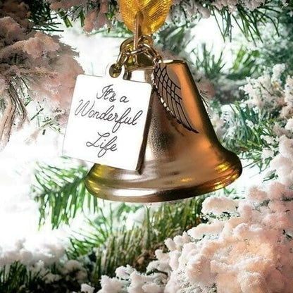 🔥 Memorial Ornaments Angel Wings Bell