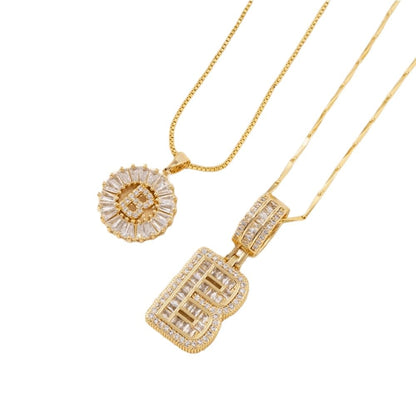 Cilifer®   🔥Initial Letter Pendant Necklaces - 2 Pack