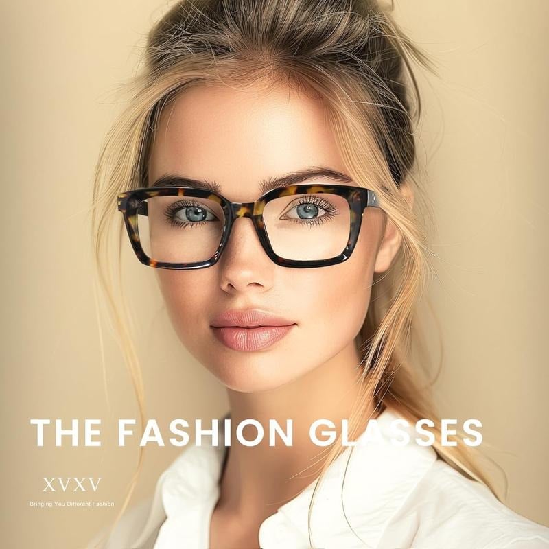 Cilifer®   ✨👓Tortoiseshell Reading Glasses – Blue Light Blocking Oversized Square Readers