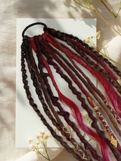 Cilifer®   ⏰New Year's Lowest Price! 🎉 - 👩🏼‍🦱Elastic Dread Ponytail Salty Soul