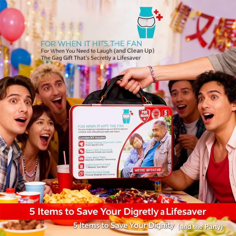 🚨 Emergency Shart Kit - Because Life's Little Accidents Happen! 😅