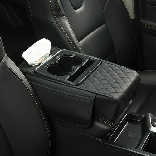 Cilifer®   Multifunctional PU Leather Car Armrest Box Mat