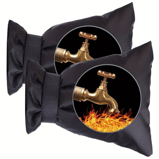 49% OFF This Week Promotions🎉🎉2 Packs Outdoor Faucet Covers for Winter Freeze Protection(8.5x5.5 Inch)