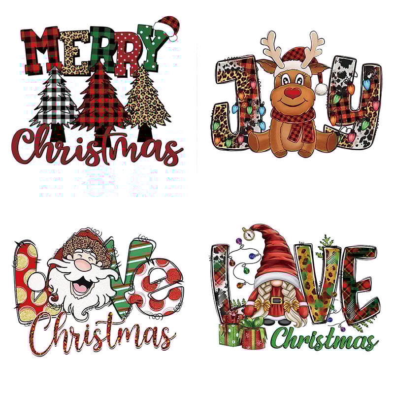🎄 15PCS Christmas Mystery DTF Transfer Bundle 🎅🔥for T-Shirts. Totes & DIY Gifts