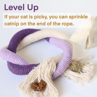 🔥😻 Chewing rope specially designed for cats