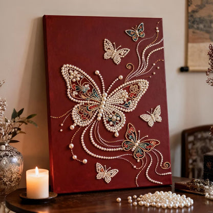 Cilifer®   🏰✨DIY Beaded Art Kit - Castle Pearl Painting