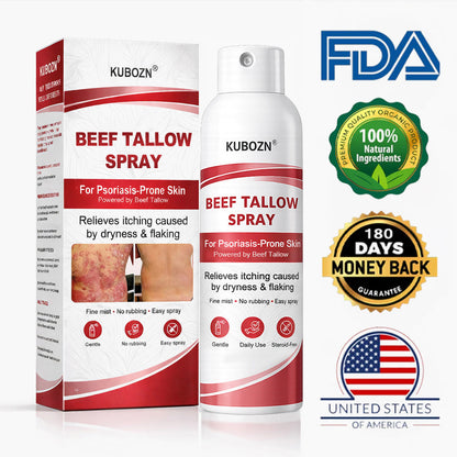 Lyyeto®  Beef Tallow Spray for Itchy. Flaky Psoriasis Skin 1