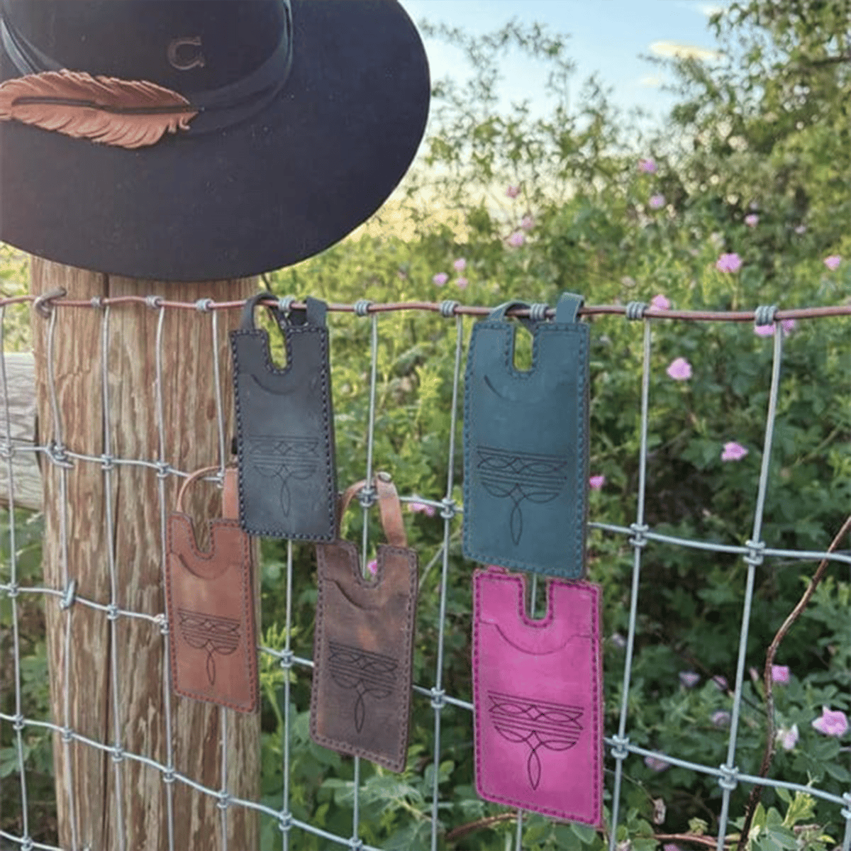 ✨Western Boot Wallet with Snap Strap