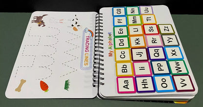 My Preschool Busy Book(12 Different Themes Pages)📚 Best Christmas Gift for kids🎁