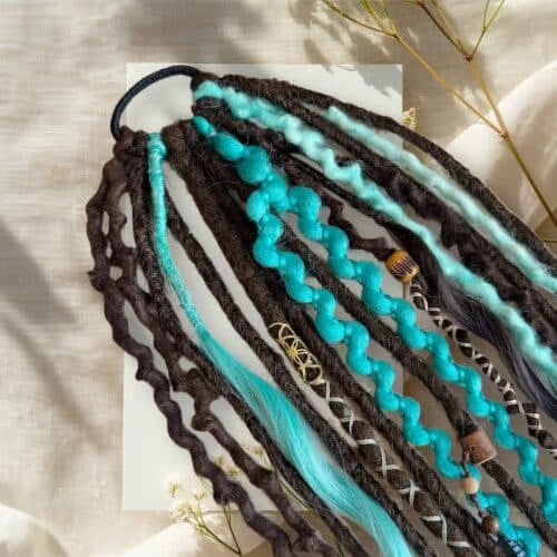 Cilifer®   ⏰New Year's Lowest Price! 🎉 - 👩🏼‍🦱Elastic Dread Ponytail Salty Soul
