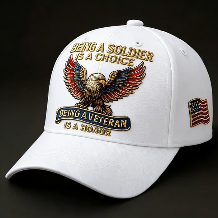 🔥Last Day 49% OFF -🦅 Being a Soldier. Being a Veteran Commemorative Cap