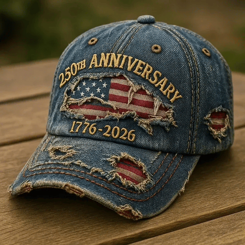 Sfrcord® US 250th Anniversary Casual Print Hat