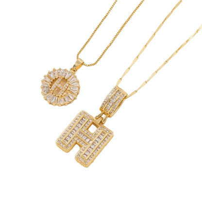 Cilifer®   🔥Initial Letter Pendant Necklaces - 2 Pack
