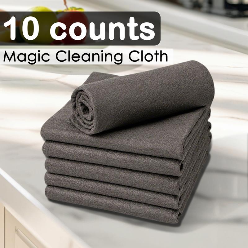 🔥10 Counts Magic Cleaning Cloth. Reuseable Thickened Streak Free Magic Cleaning Wipes