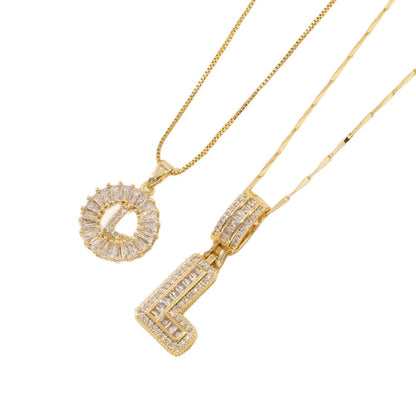 Cilifer®   🔥Initial Letter Pendant Necklaces - 2 Pack