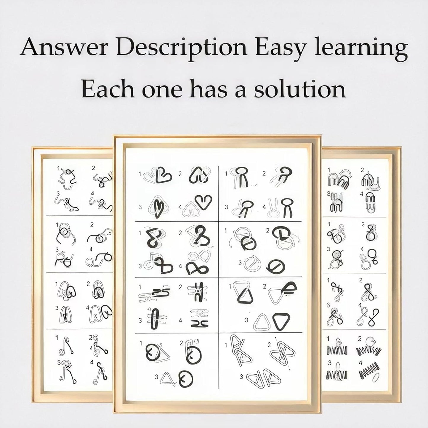 Cilifer®   The Best Christmas Gift🎁 Metal Montessori Puzzle Solving