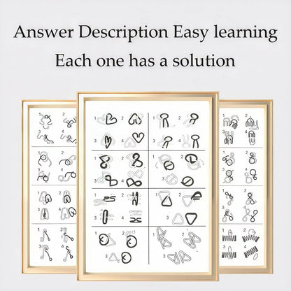 Cilifer®   The Best Christmas Gift🎁 Metal Montessori Puzzle Solving