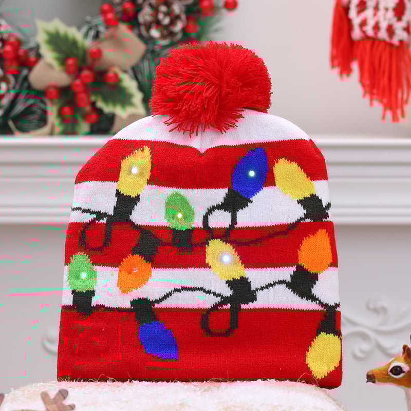 🔥- Christmas LED Light Knitted Beanies