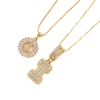 Cilifer®   🔥Initial Letter Pendant Necklaces - 2 Pack