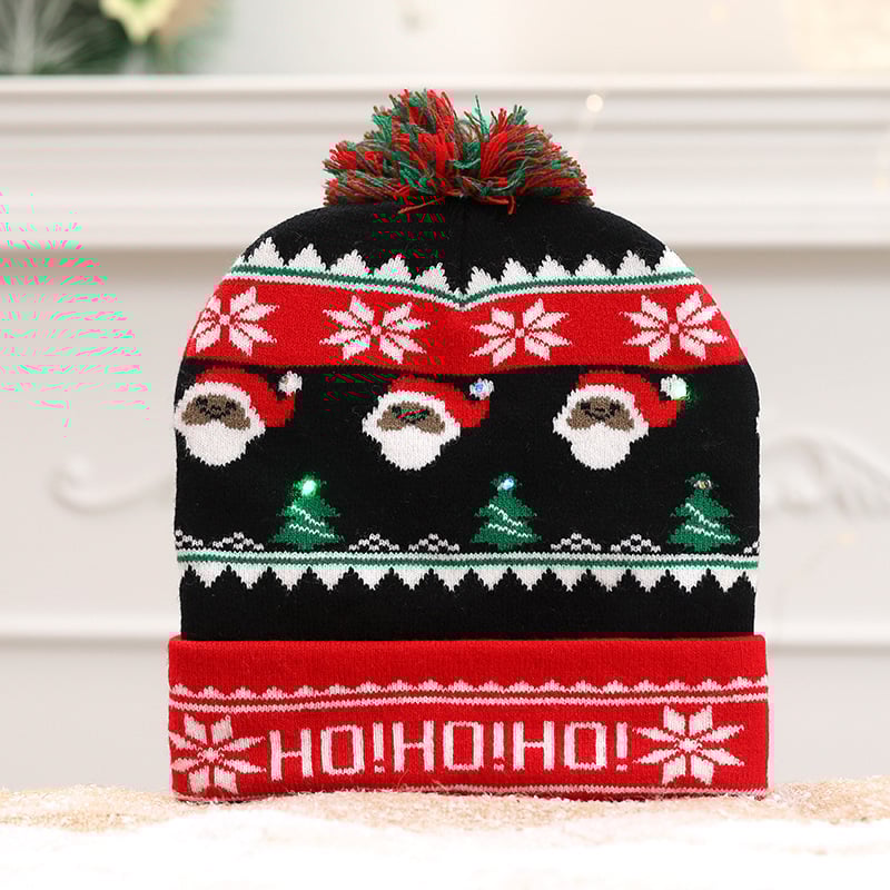 🔥- Christmas LED Light Knitted Beanies