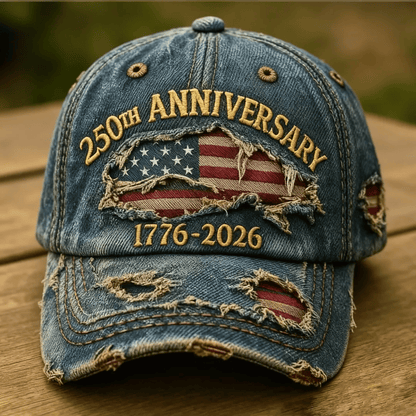 Sfrcord® US 250th Anniversary Casual Print Hat