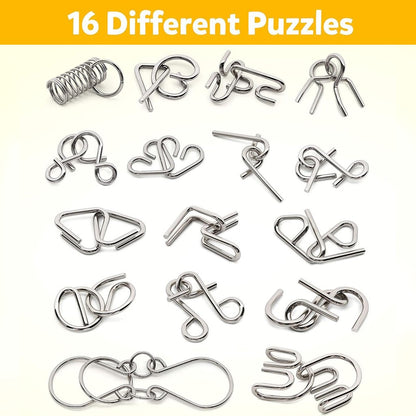 Cilifer®   The Best Christmas Gift🎁 Metal Montessori Puzzle Solving