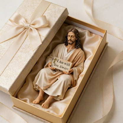 Cilifer®   ✨Handcrafted Jesus Figurine✝️Serene Desk Companion🙏