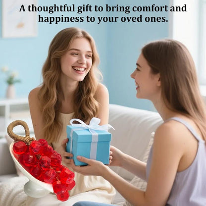 🍇🍑Personalized Original Handmade Crystal Grape Soap Gentle Cleansing Soap