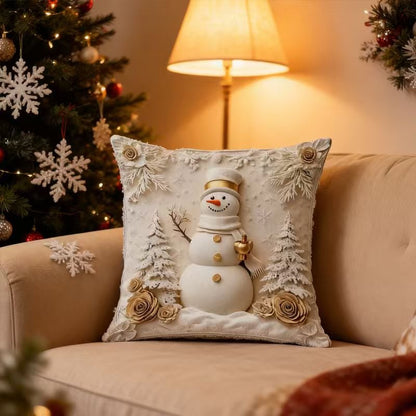🏆 50K+ SOLD! 🎄 Luxury Christmas Style Pillow Cover – Machine Washable. Wrinkle-Resistant. Durable. Perfect for Living Room. Bedroom. Office & More 🛋️✨