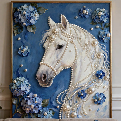Cilifer®   🏰✨DIY Beaded Art Kit - Castle Pearl Painting
