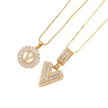 Cilifer®   🔥Initial Letter Pendant Necklaces - 2 Pack