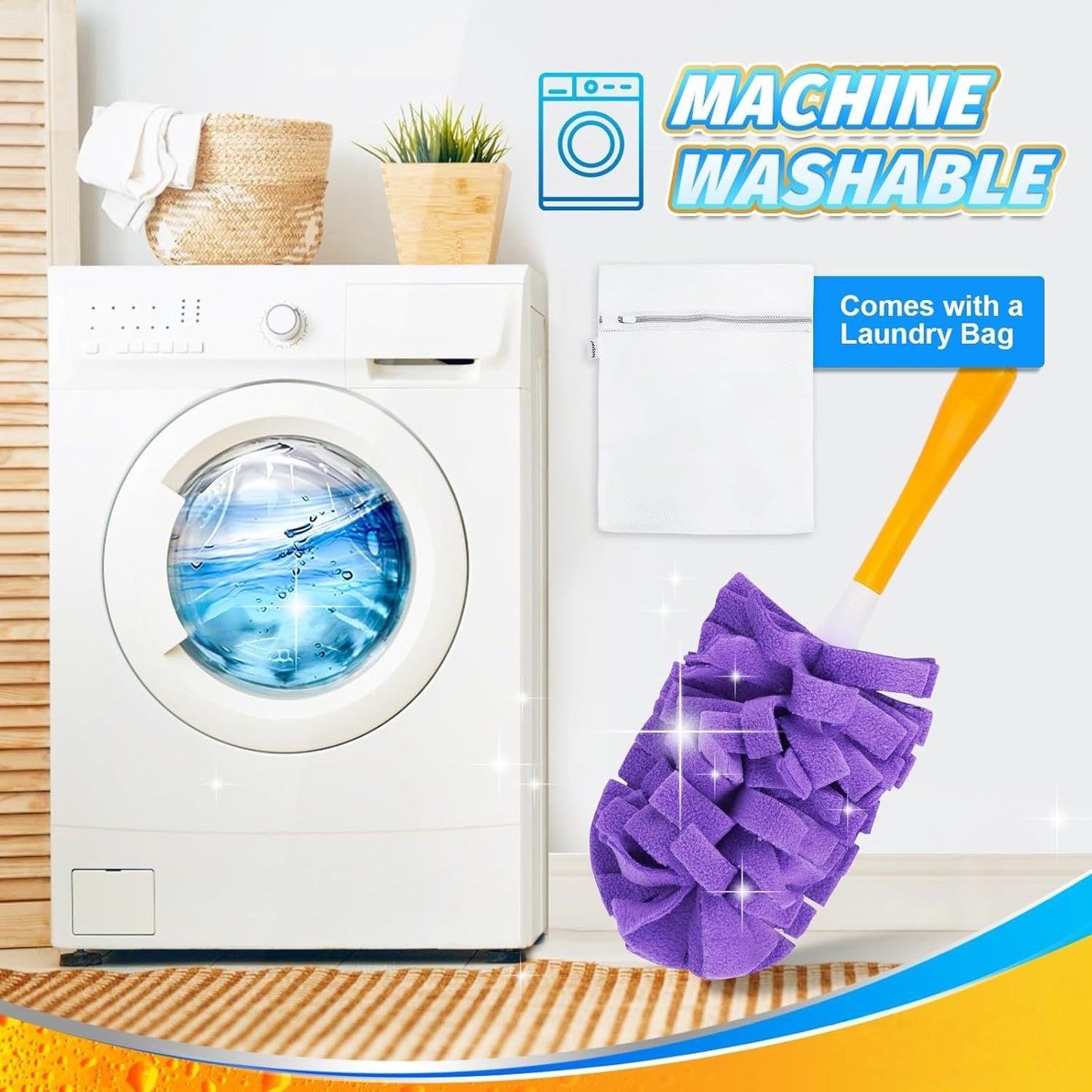 Luhaka®✨ 360° Electrostatic Duster Refills — The Sustainable Choice for a Dust-Free Home