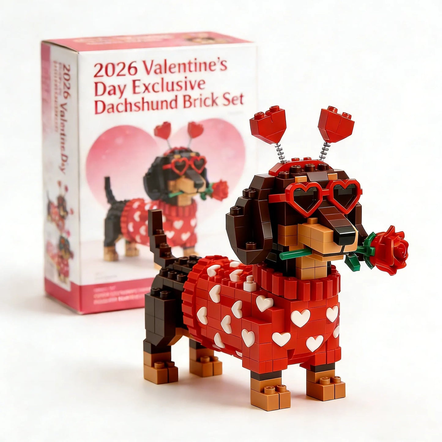 Cilifer®   💖 2026 Valentine's Day Exclusive Dachshund Brick Set 🐕