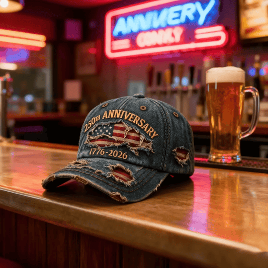 Sfrcord® US 250th Anniversary Casual Print Hat