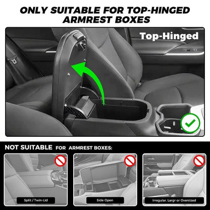 Cilifer®   Multifunctional PU Leather Car Armrest Box Mat