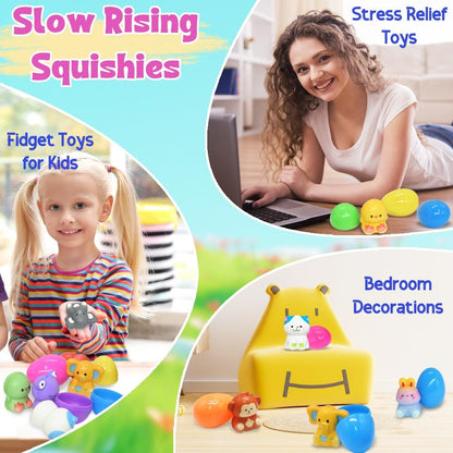 Cilifer®    Easter Eggs Prefilled Slow Rising Squishy Toys