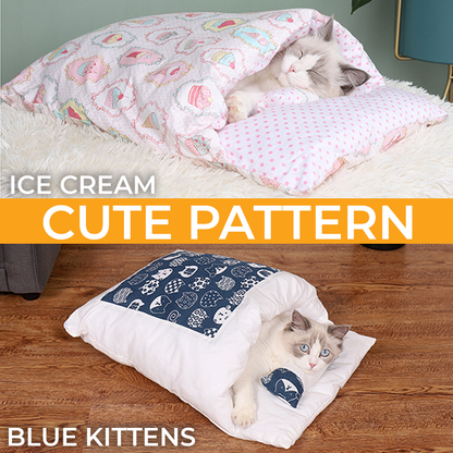 Detachable Warm Cat Bed