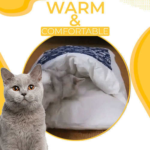 Detachable Warm Cat Bed