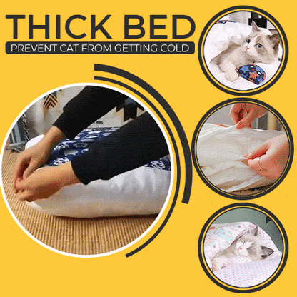 Detachable Warm Cat Bed