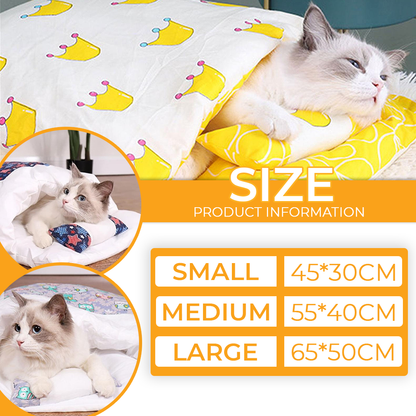Detachable Warm Cat Bed